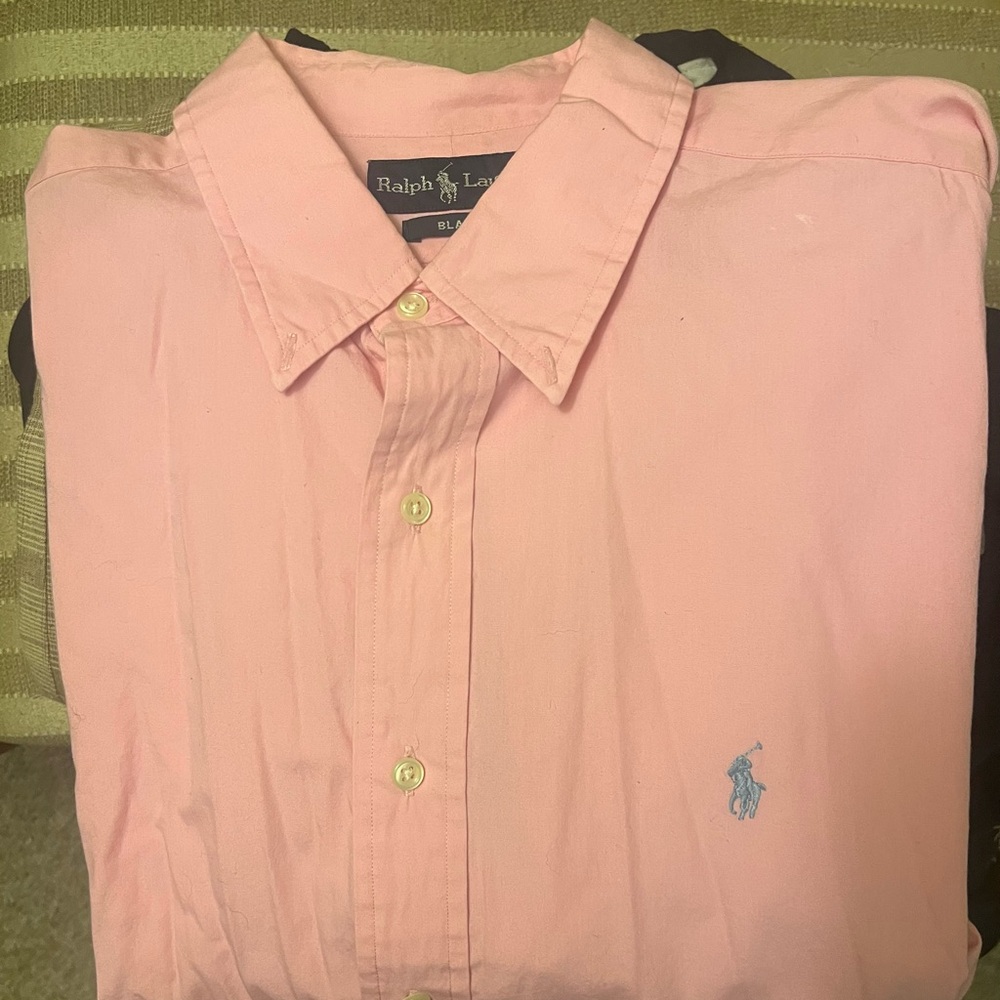 Ralph Lauren Pink Men's Polo Shirt